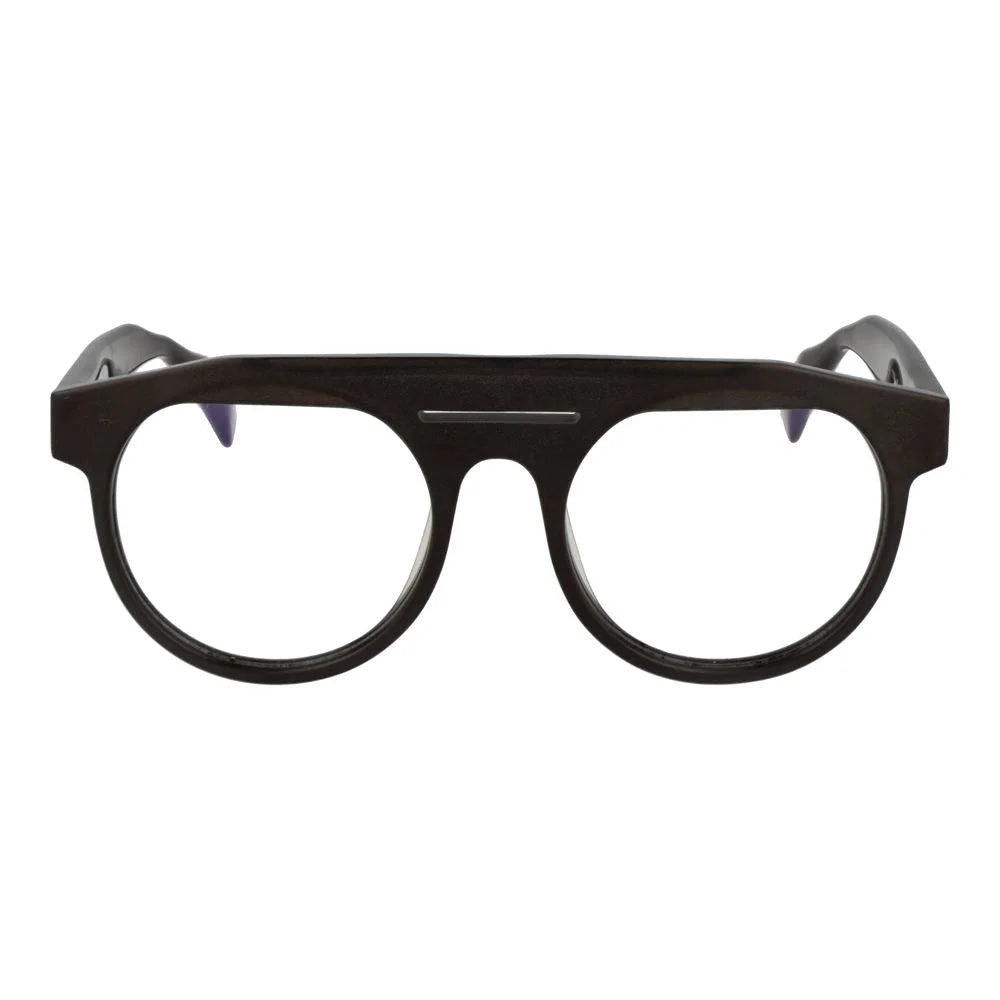Yohji Yamamoto Brown Men Glasses Frame - Eyeglasses