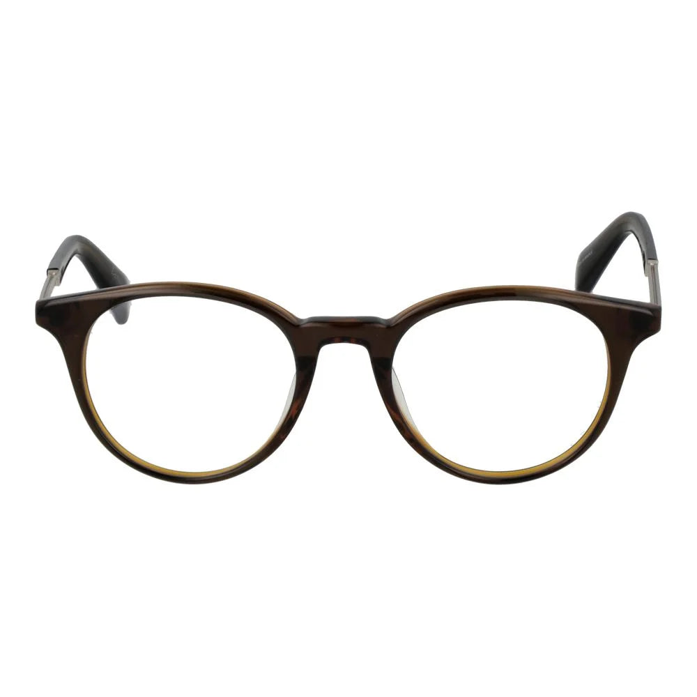 Yohji Yamamoto Brown Men Glasses Frame - Eyeglasses