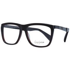 Yohji Yamamoto Brown Unisex Glasses Frame - Eyeglasses