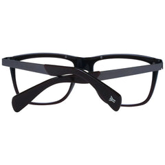 Yohji Yamamoto Brown Unisex Glasses Frame - Eyeglasses