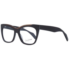 Yohji Yamamoto Brown Unisex Glasses Frame - Eyeglasses