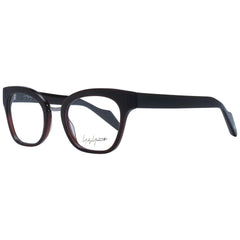 Yohji Yamamoto Brown Unisex Glasses Frame - Eyeglasses