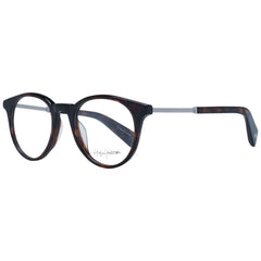Yohji Yamamoto Brown Unisex Glasses Frame - Eyeglasses