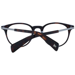 Yohji Yamamoto Brown Unisex Glasses Frame - Eyeglasses