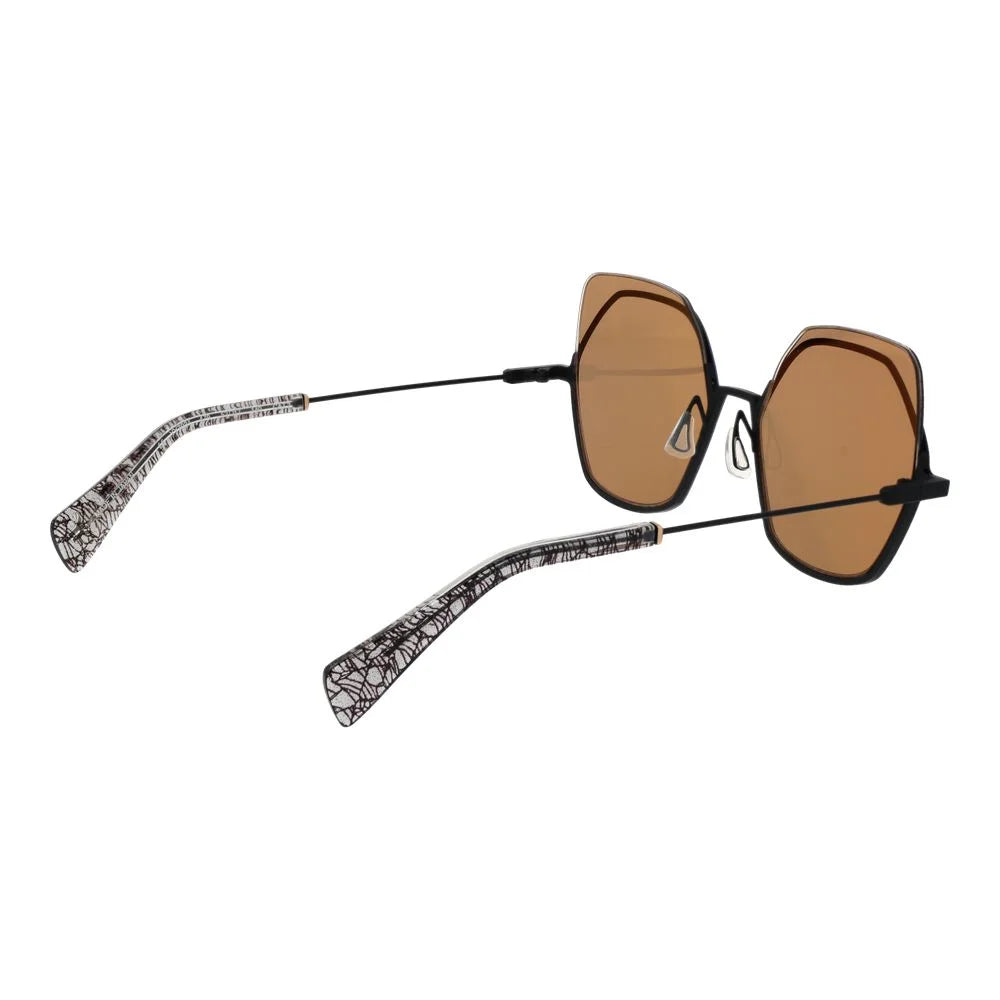 Yohji Yamamoto Gold Unisex Sunglass - Sunglasses