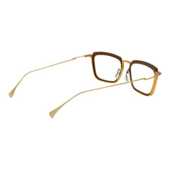 Yohji Yamamoto Gold Women Glasses Frame - Eyeglasses