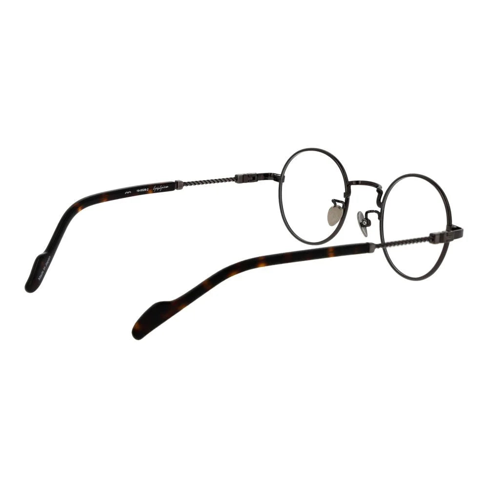 Yohji Yamamoto Gray Metal Glasses (Frames)