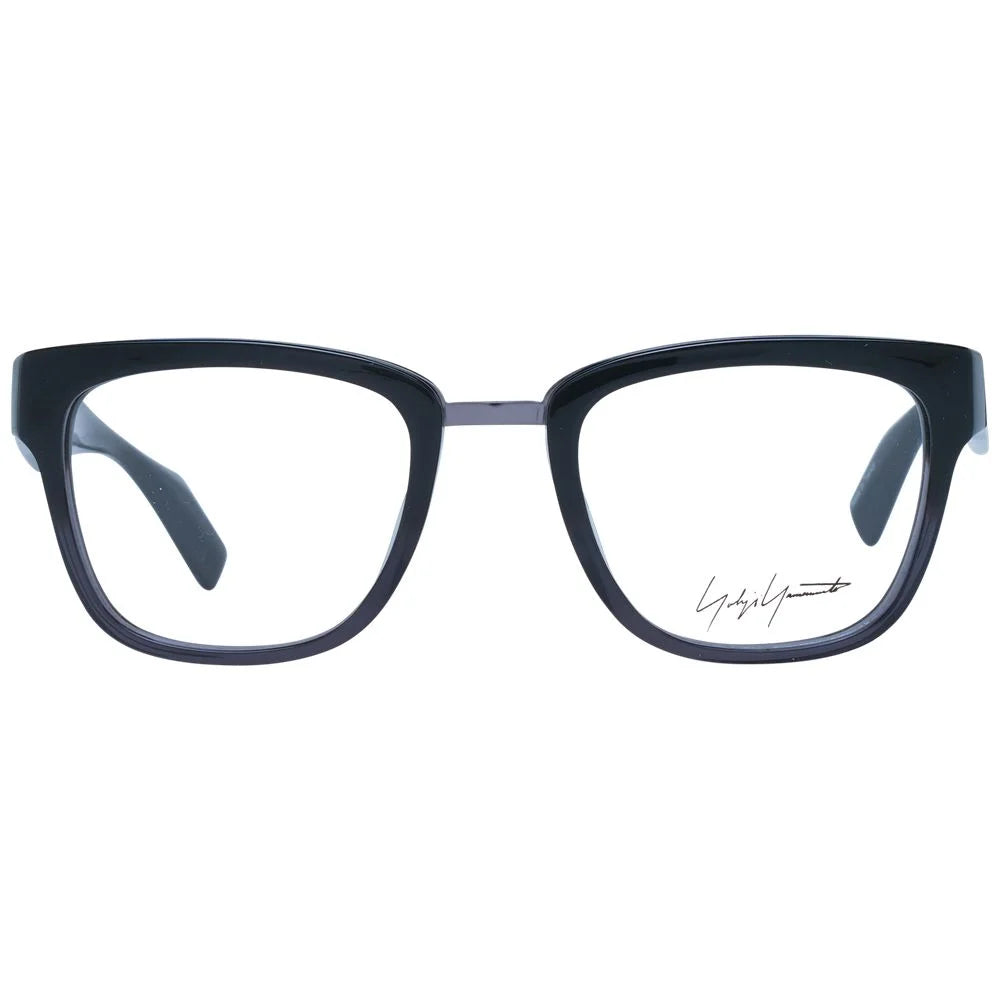 Yohji Yamamoto Gray Unisex Glasses Frame - Eyeglasses