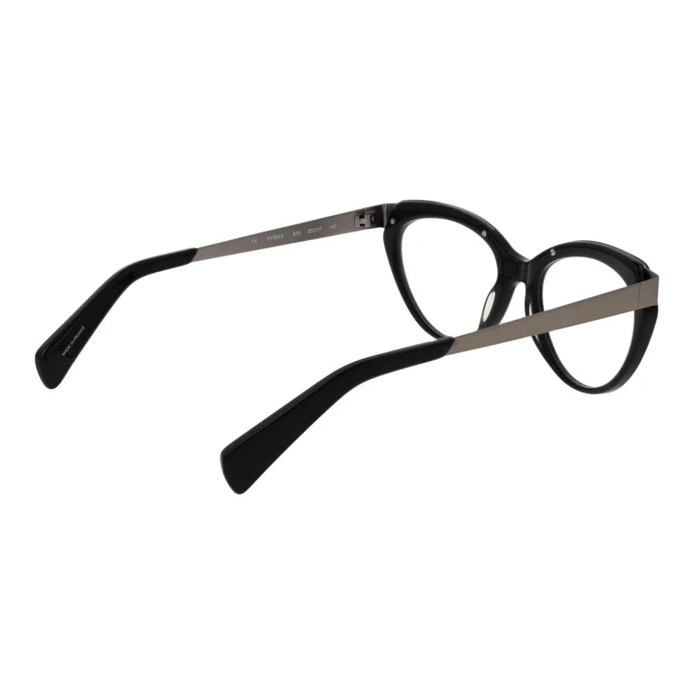 Yohji Yamamoto Gray Unisex Glasses Frame - Eyeglasses
