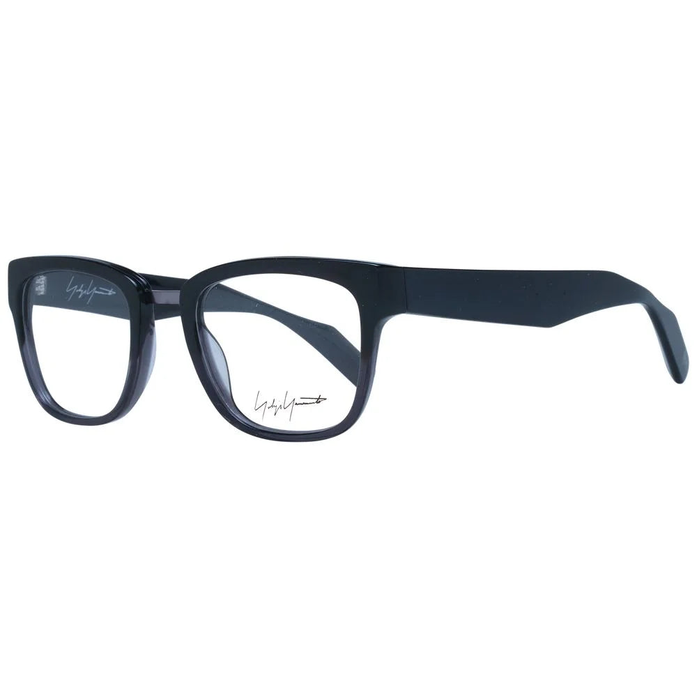 Yohji Yamamoto Gray Unisex Glasses Frame - Eyeglasses