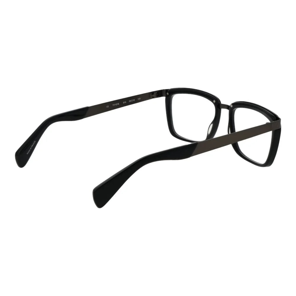 Yohji Yamamoto Gray Unisex Glasses Frame - Eyeglasses