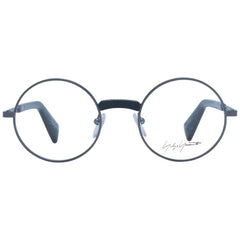 Yohji Yamamoto Gray Unisex Glasses Frame - Eyeglasses
