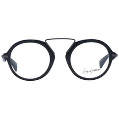 Yohji Yamamoto Gray Unisex Glasses Frame - Eyeglasses
