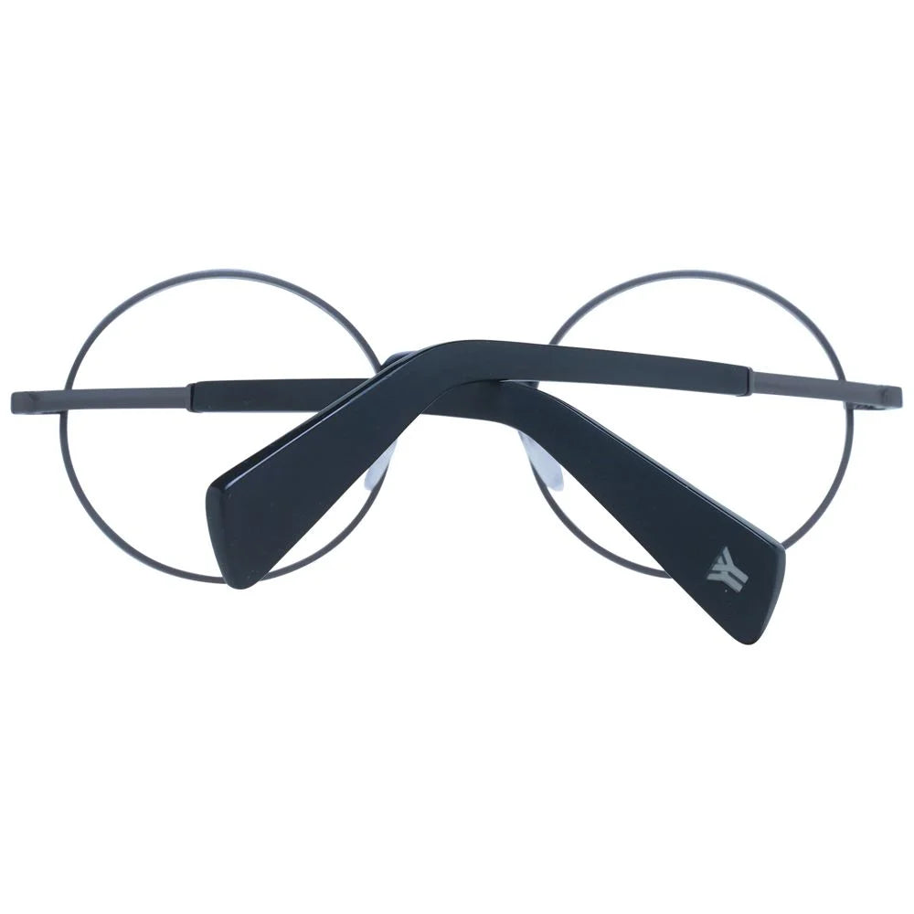 Yohji Yamamoto Gray Unisex Glasses Frame - Eyeglasses