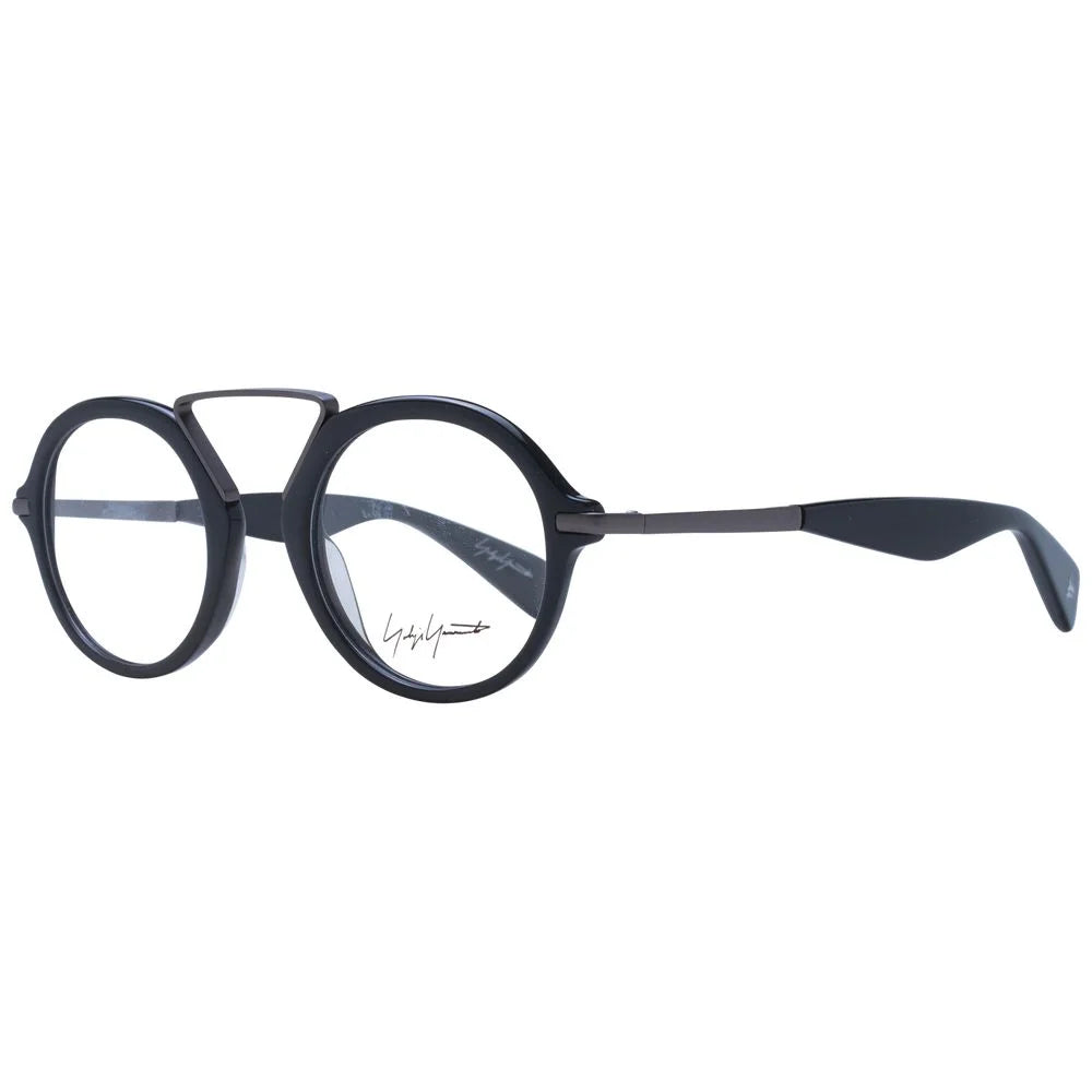 Yohji Yamamoto Gray Unisex Glasses Frame - Eyeglasses