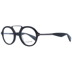 Yohji Yamamoto Gray Unisex Glasses Frame - Eyeglasses
