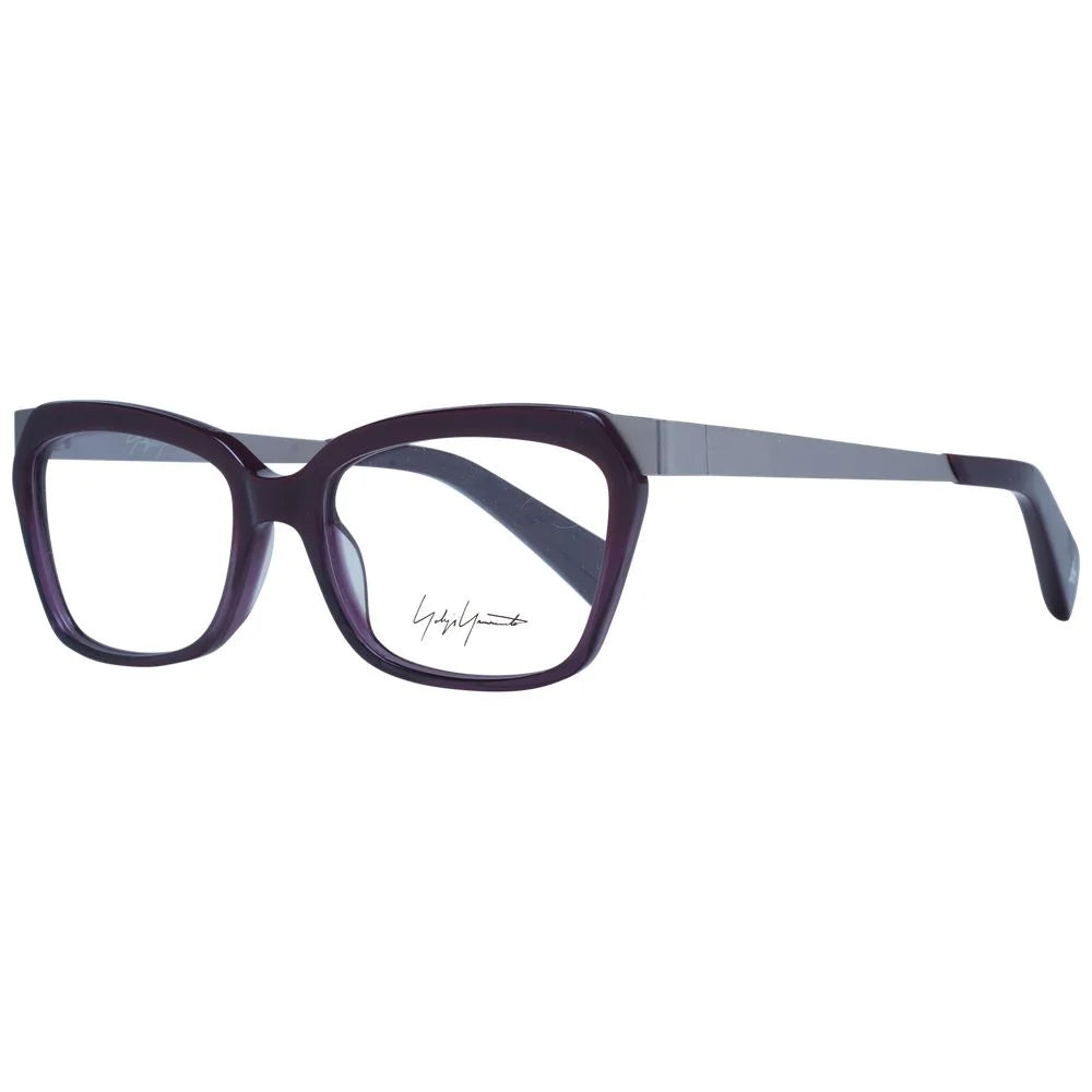 Yohji Yamamoto Purple Unisex Glasses Frame - Eyeglasses