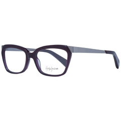 Yohji Yamamoto Purple Unisex Glasses Frame - Eyeglasses