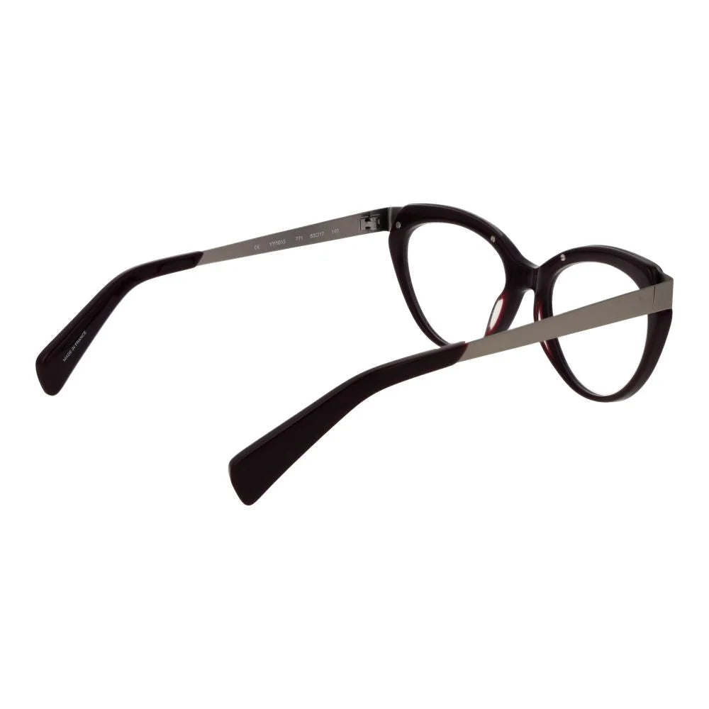 Yohji Yamamoto Purple Unisex Glasses Frame - Eyeglasses