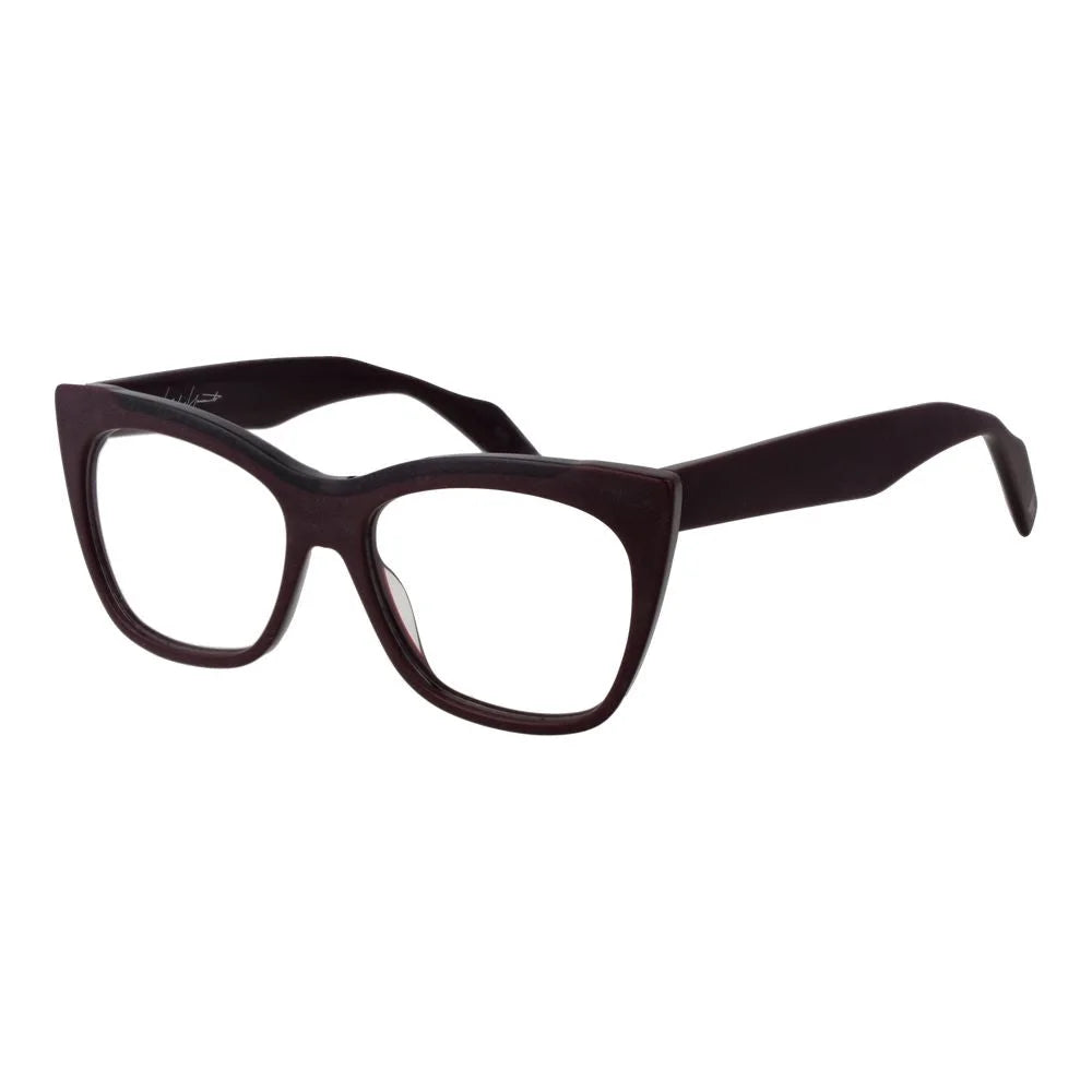 Yohji Yamamoto Purple Unisex Glasses Frame - Eyeglasses