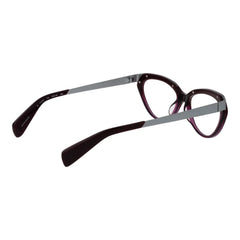 Yohji Yamamoto Purple Unisex Glasses Frame - Eyeglasses