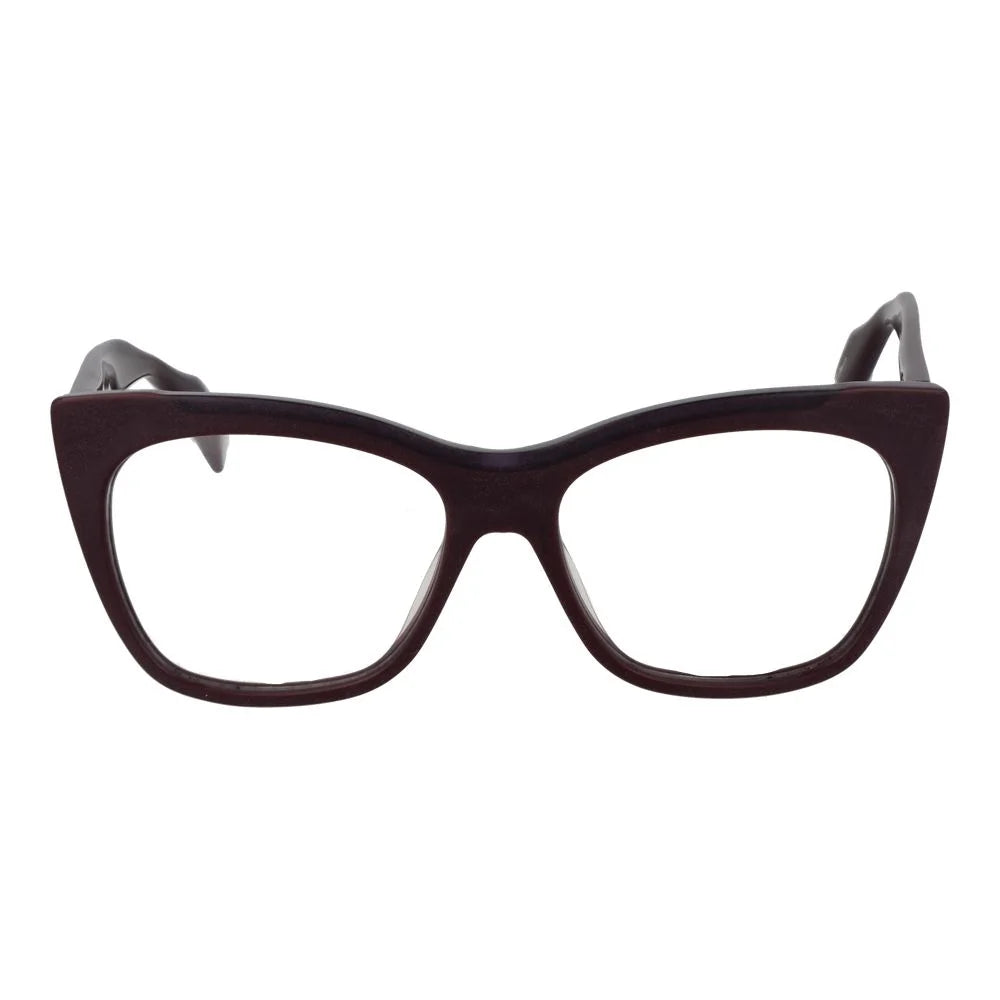 Yohji Yamamoto Purple Unisex Glasses Frame - Eyeglasses