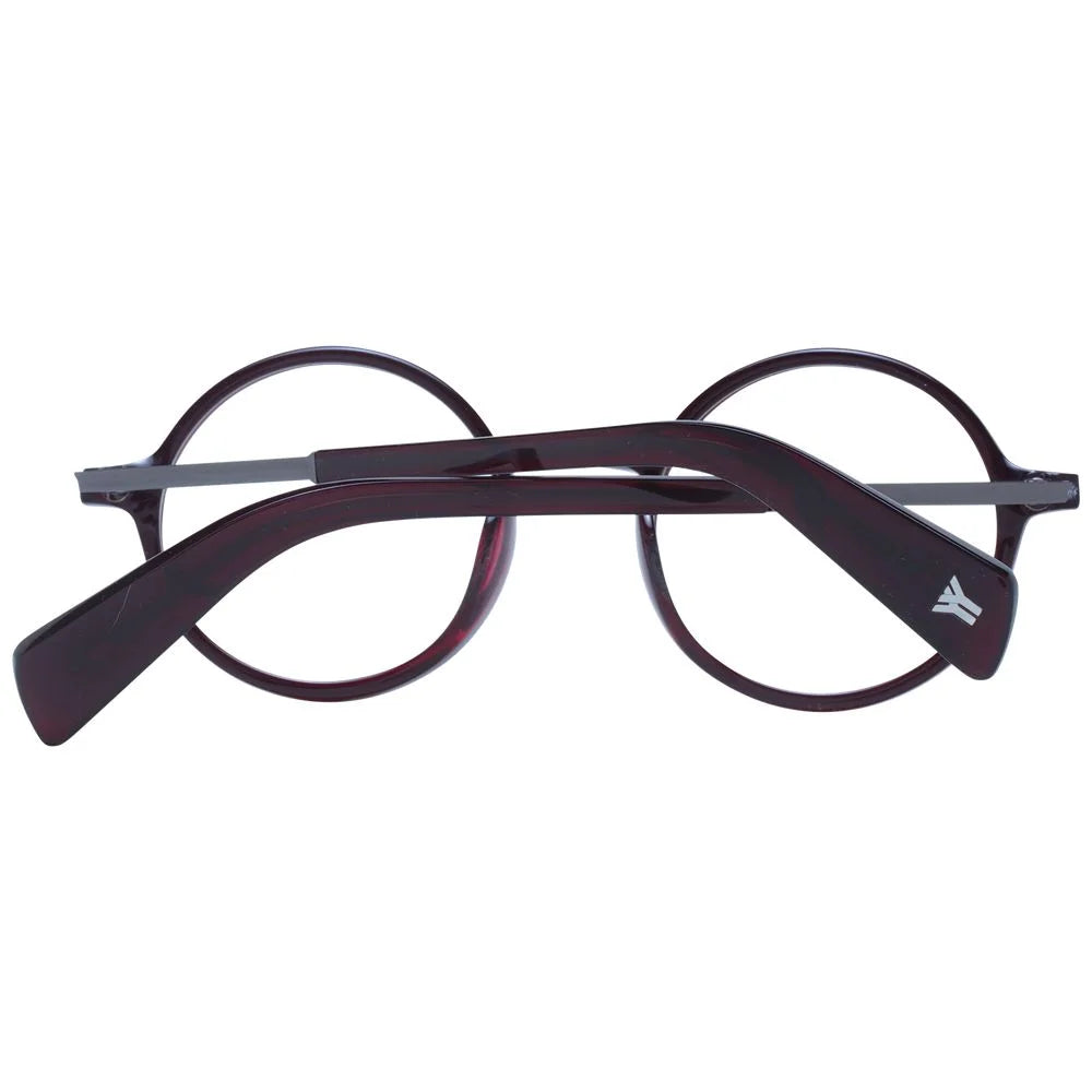 Yohji Yamamoto Red Unisex Glasses Frame - Eyeglasses