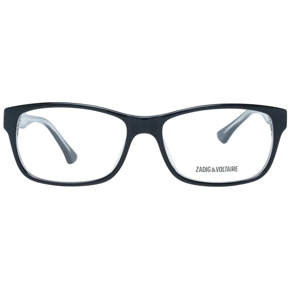 Zadig & Voltaire Black Unisex Glasses Frame - Eyeglasses