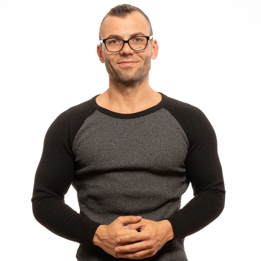 Zadig & Voltaire Black Unisex Glasses Frame - Eyeglasses