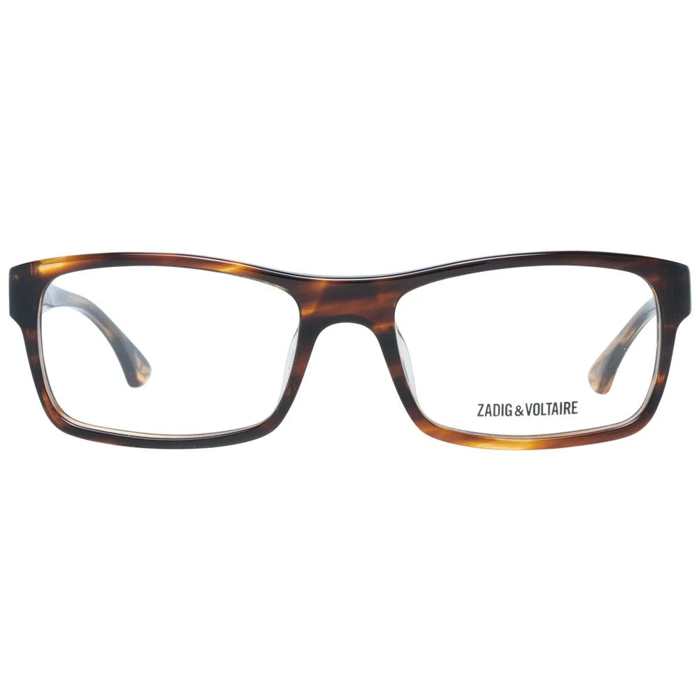 Zadig & Voltaire Brown Men Glasses Frame - Eyeglasses