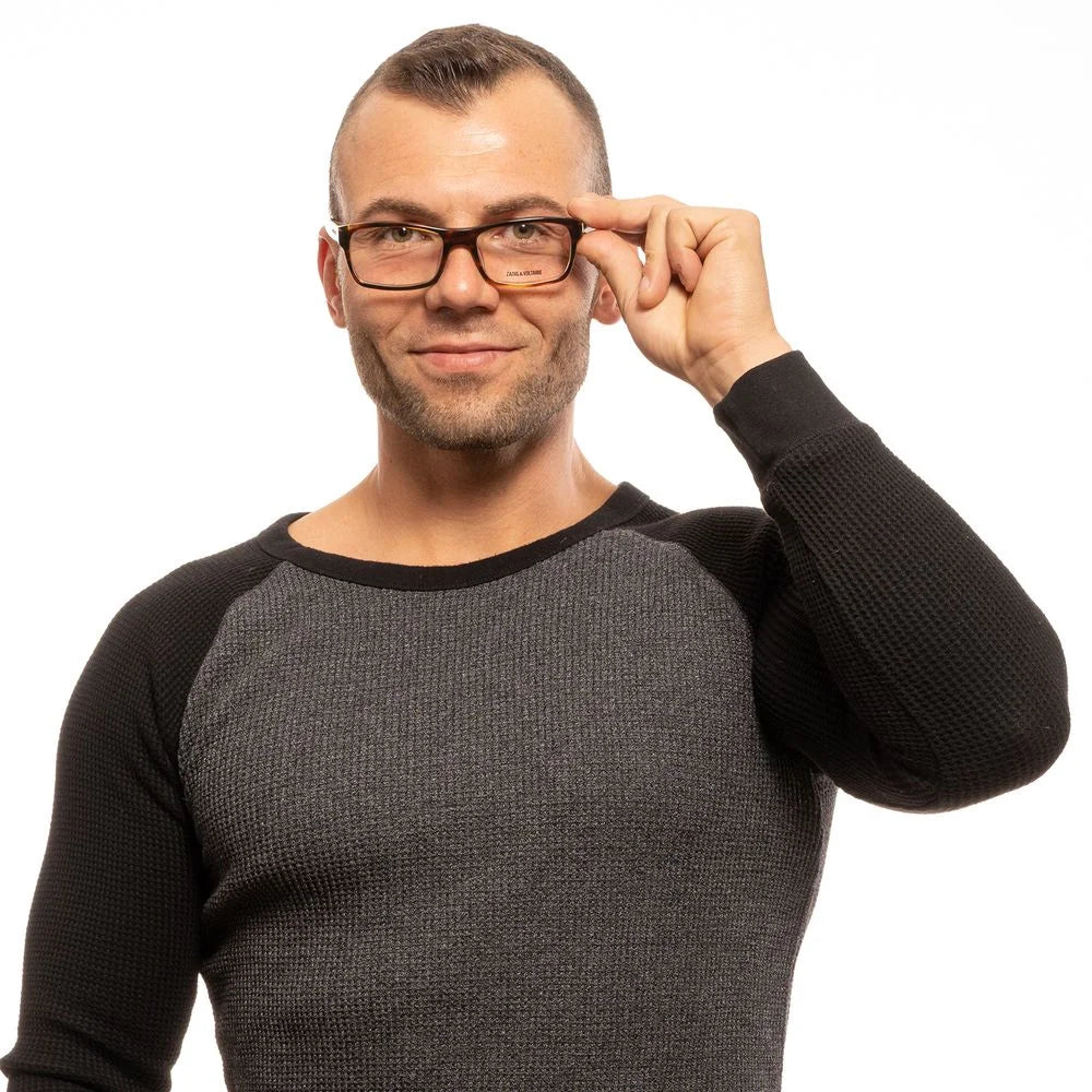 Zadig & Voltaire Brown Men Glasses Frame - Eyeglasses