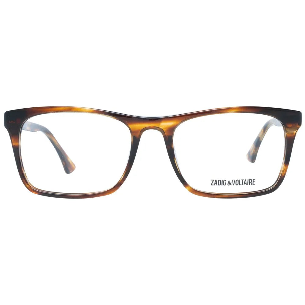 Zadig & Voltaire Brown Men Glasses Frame - Eyeglasses
