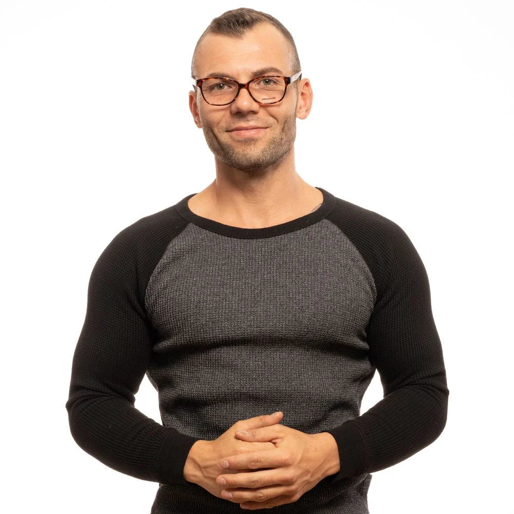 Zadig & Voltaire Brown Unisex Glasses Frame - Eyeglasses