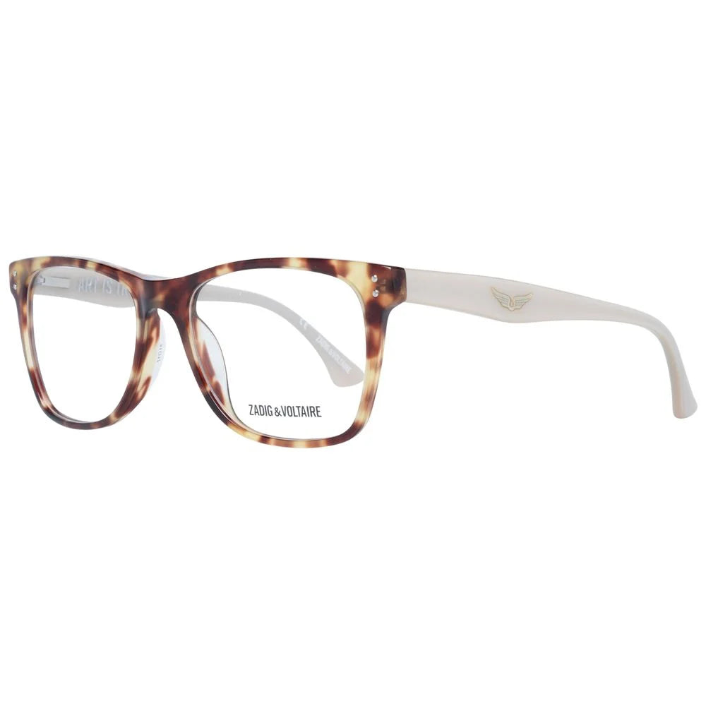Zadig & Voltaire Brown Unisex Glasses Frame - Eyeglasses