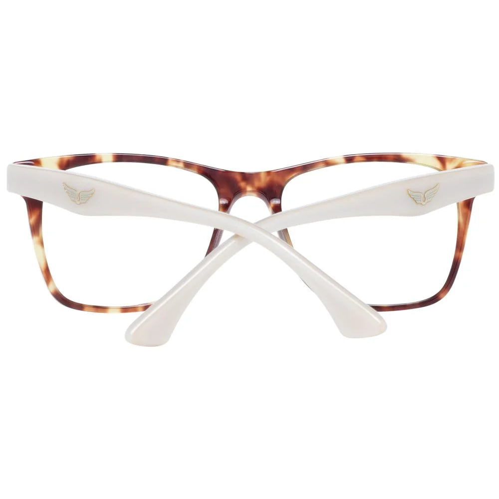 Zadig & Voltaire Brown Unisex Glasses Frame - Eyeglasses