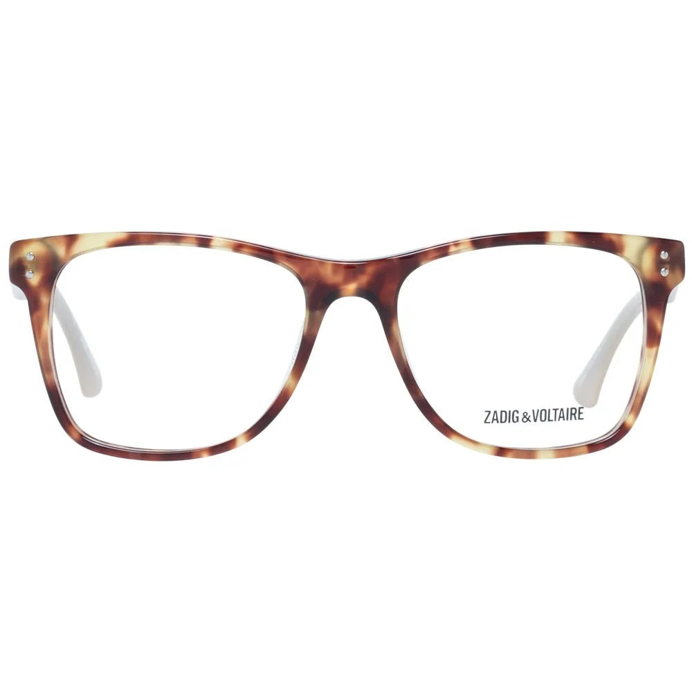 Zadig & Voltaire Brown Unisex Glasses Frame - Eyeglasses