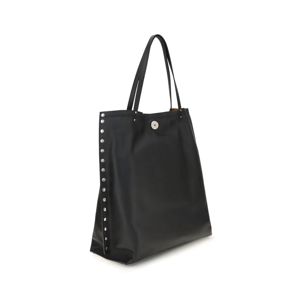 Zanellato Black Calf Leather Bos Taurus Shoulder Bag