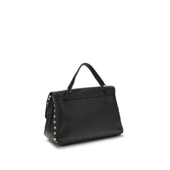 Zanellato Blue Calf Leather Bos Taurus Shoulder Bag