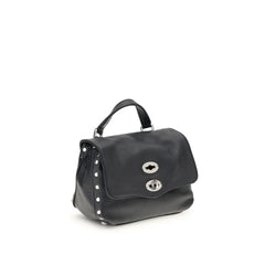 Zanellato Blue Calf Leather Bos Taurus Shoulder Bag