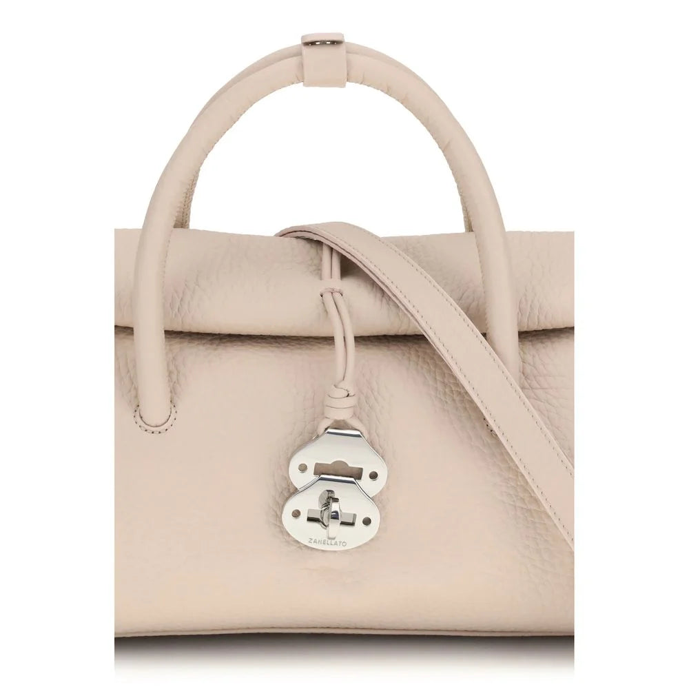 Zanellato Multicolor Calf Leather Bos Taurus Shoulder Bag