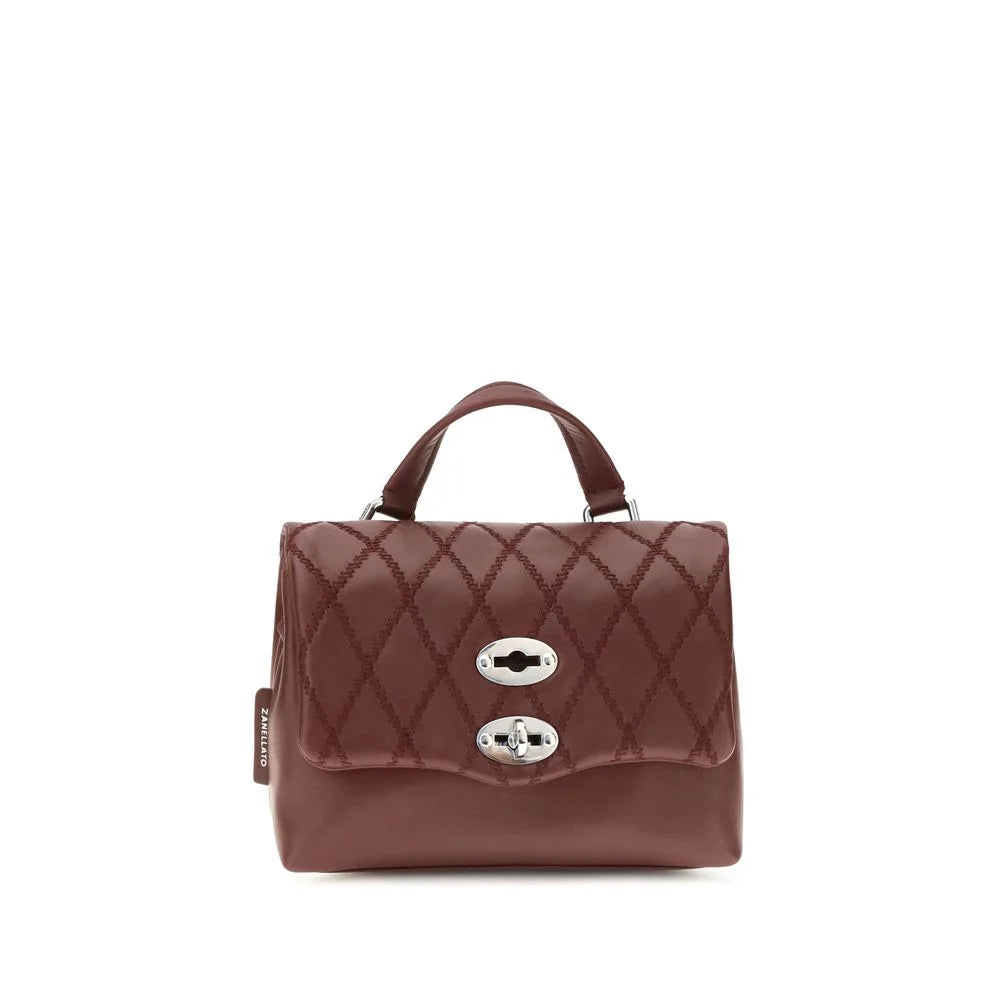 Zanellato Multicolor Calf Leather Bos Taurus Shoulder Bag