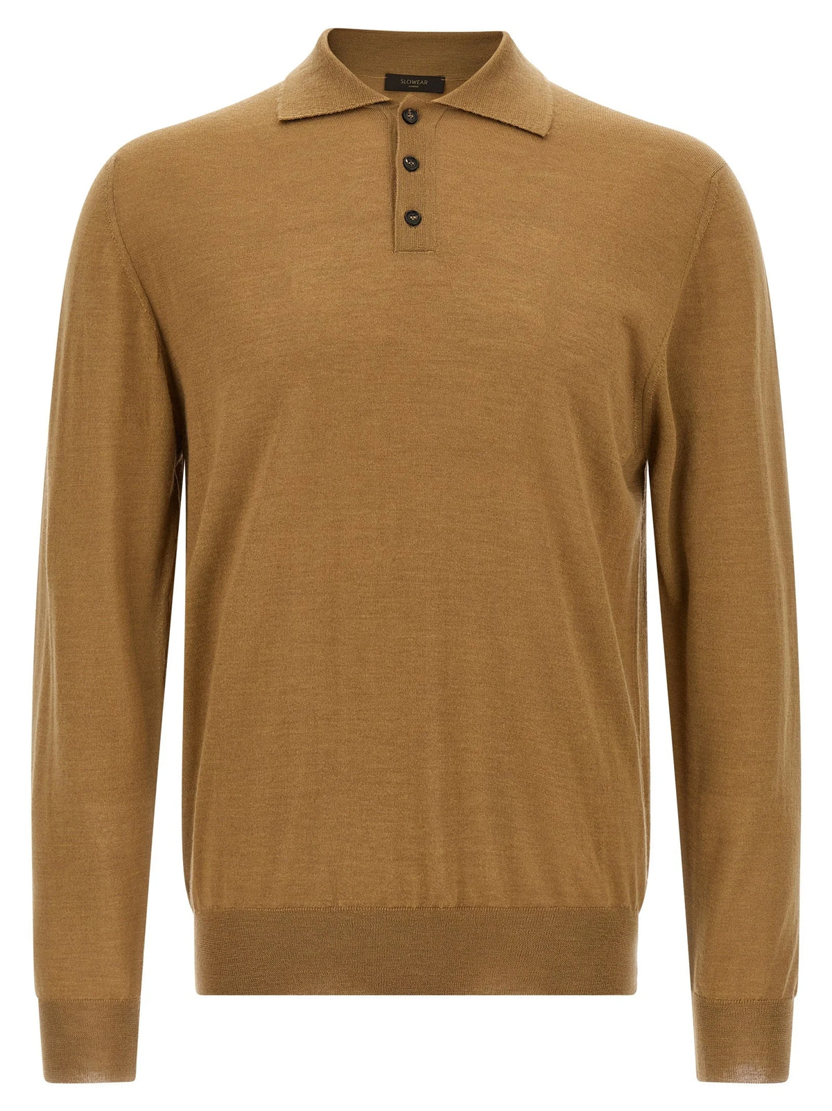 ZANONE Beige Cashmere Polo Shirt