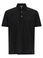 ZEGNA Black Cotton Polo Shirt - IT50 | L
