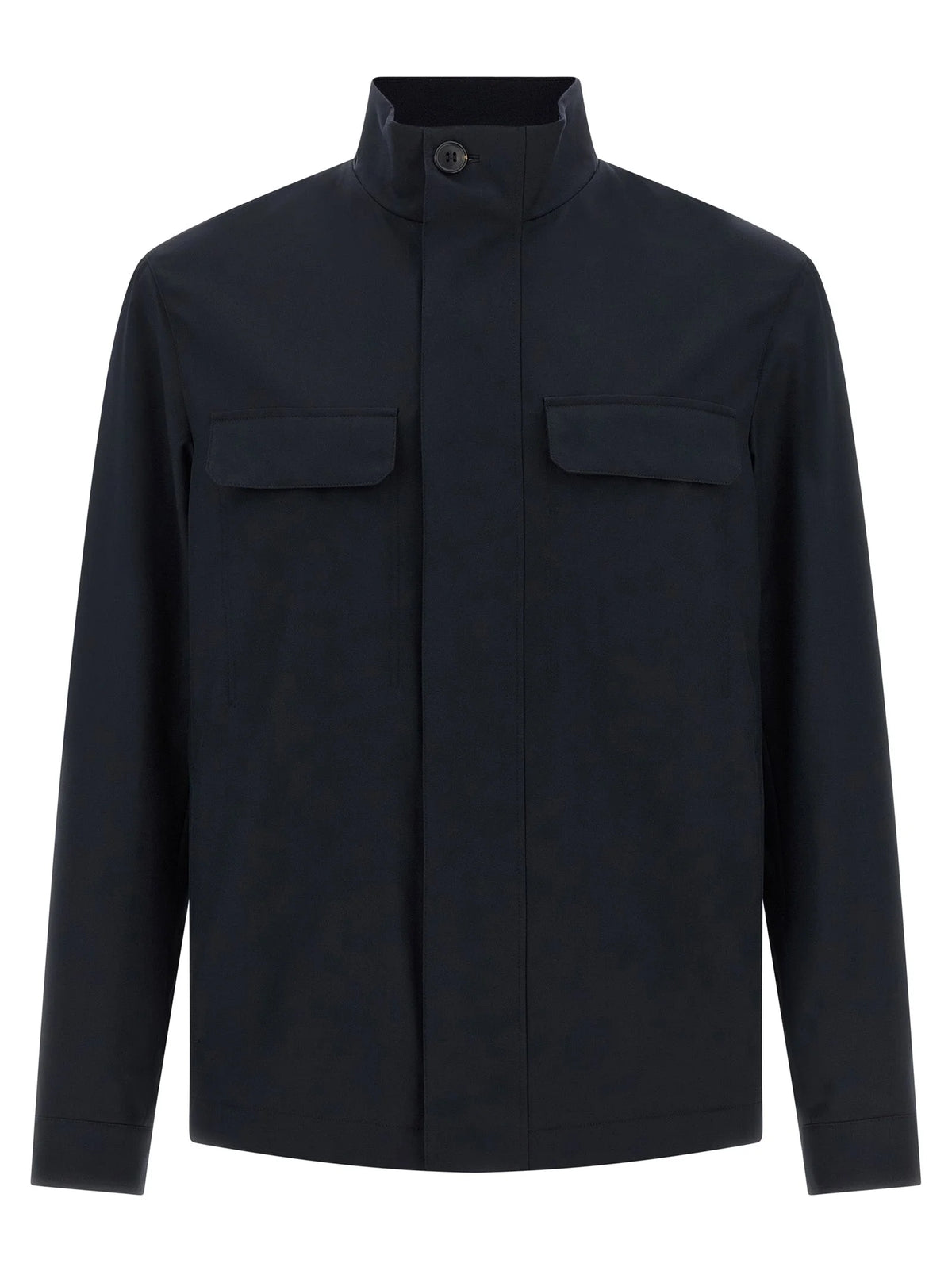 ZEGNA Blue Polyester Jacket