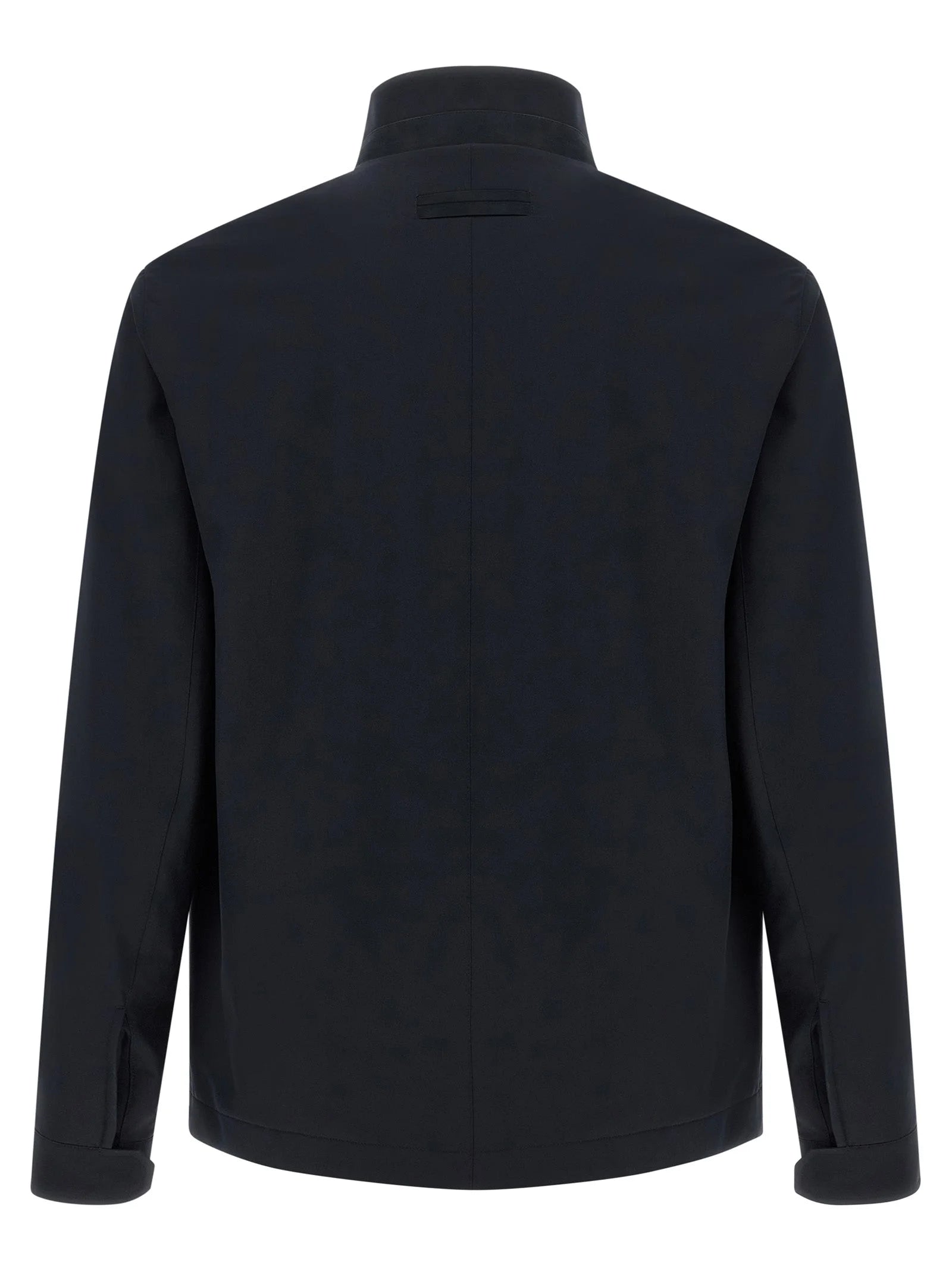 ZEGNA Blue Polyester Jacket