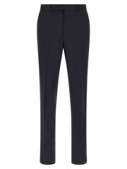 ZEGNA Blue Wool Two-Piece Suit