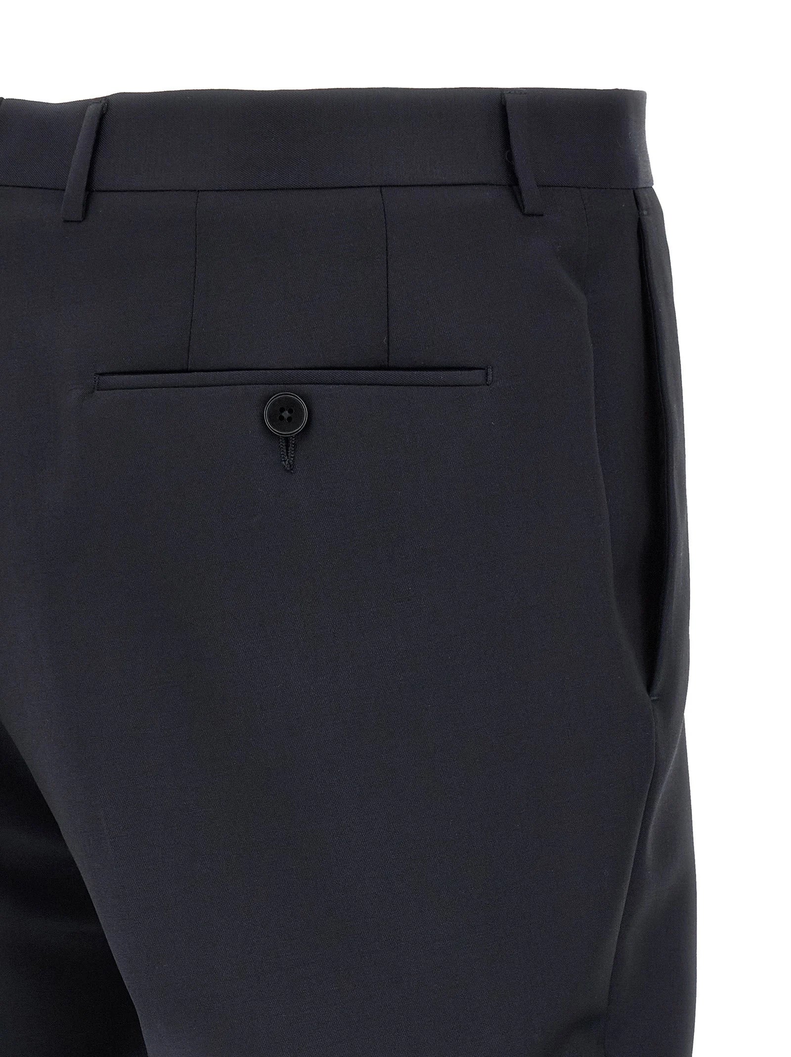 ZEGNA Blue Wool Two-Piece Suit