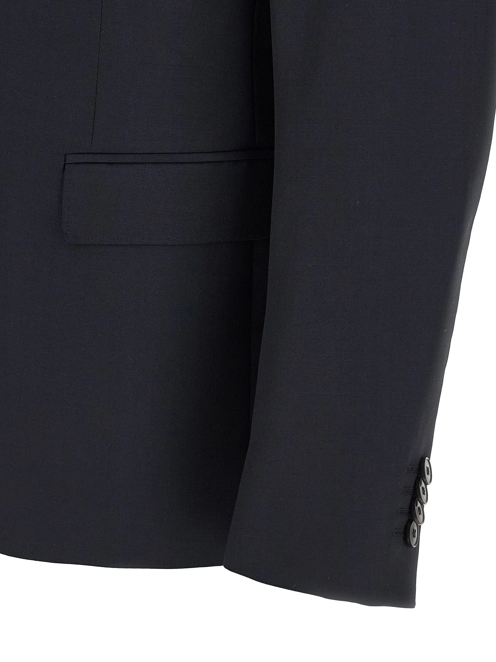 ZEGNA Blue Wool Two-Piece Suit