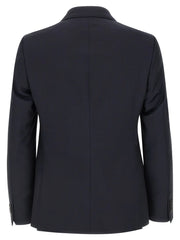 ZEGNA Blue Wool Two-Piece Suit