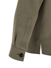 ZEGNA Gray Linen Blouse - S